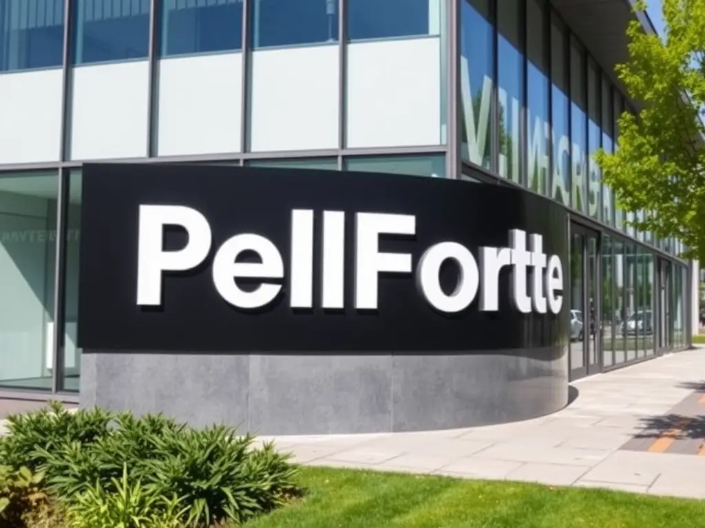 A HUPHUP center in Rotterdam, Netherlands, showing the exterior of the building with clear PelviForte signage and easy access for clients.